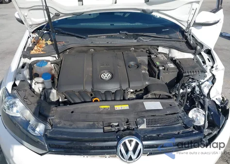 2013 Volkswagen Golf 2.5L 4-Door from USA, damaged, VIN WVWDB7AJ6DW129925
